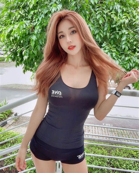 Park Si Hyun Sexiest Korean One Championship Ring Girl Exotic Asian