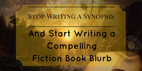 Learn some tips here on shippers guide to the galaxy. Start Writing a Compelling Fiction Book Blurb, Stop Writing a Synopsis - Glenna Mageau | Fiction ...