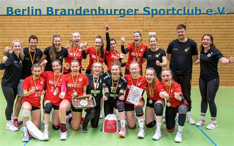 Berlin Brandenburger Sportclub E V U20w Dm Volleyball