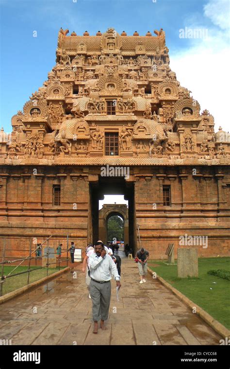 India Tamil Nadu Trichy Srirangam Temple Stock Photo Alamy