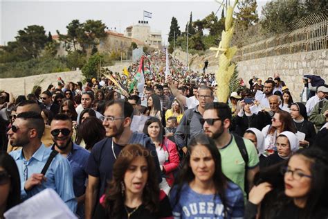 Palm Sunday In Palestine Anadolu Ajansı