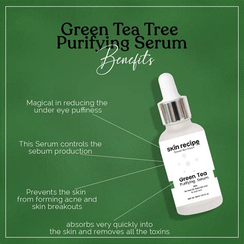 Dermatologist Recommended Green Tea Purifying Serum