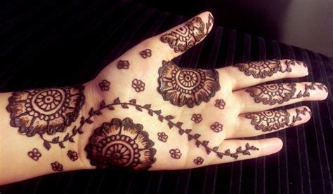 30 Simple Henna Designs For Beginners 001