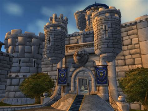 Stormwind City Wowwiki Fandom Varian Wrynn Wow Battle World Of Warcraft Wallpaper