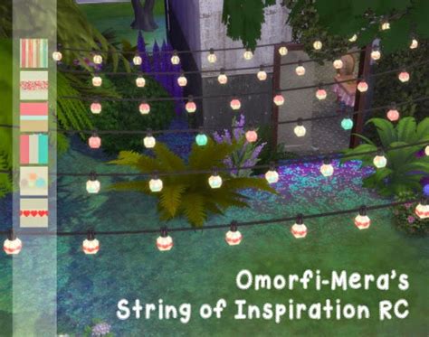 My Sims 4 Blog Updated Omorfimeras String Of Inspiration