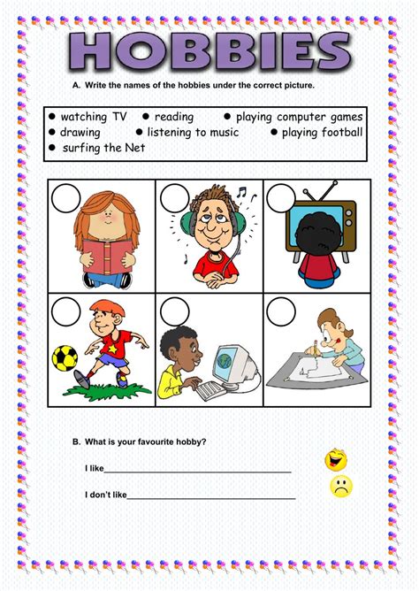 According to state test scores, 69% of students are at least proficient in math and 70% in reading. Hobbies Ficha interactiva