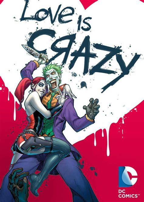 Love ️ Is Crazy Harley Quinn Quotes Harley Quinn Comic Harley Quinn