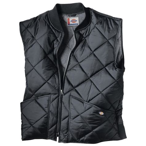 Dickies® Diamond Quilted Nylon Vest 188375 Vests At Sportsman S Guide