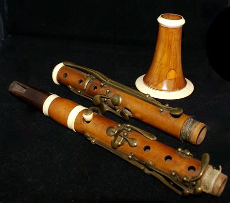 Old Musical Instruments Old 19th Century Clarinet BartholomÌ 1791