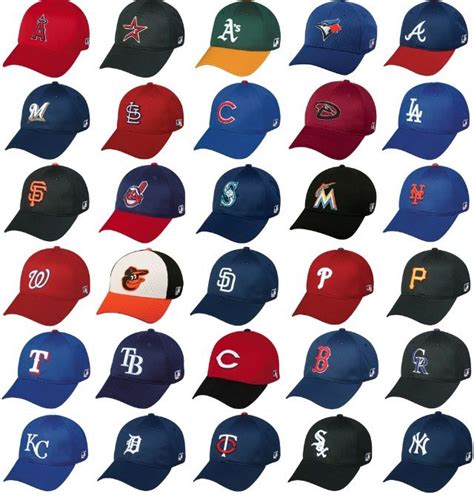 All The 2012 Mlb Hats There Is A Winner In There At Each And Every