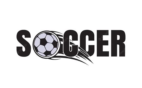 Premium Vector Soccer Text Effect Creative Concept Vector Football