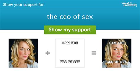 The Ceo Of Sex Support Campaign Twibbon