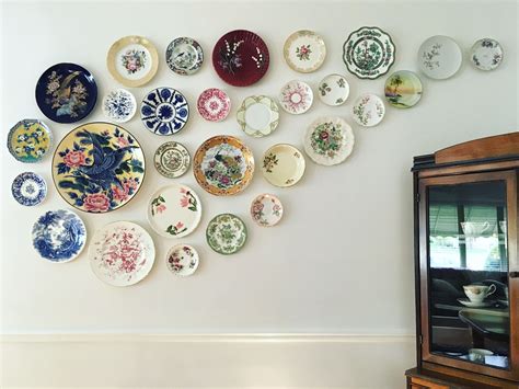Plate Wall Antique Plates Interior Decor Plates On Wall Antique