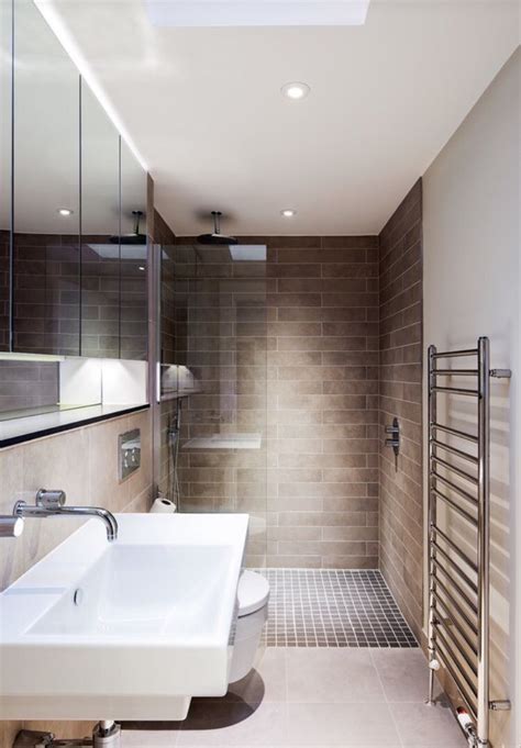 One of the favourite rooms of the home, the bathroom is our safe haven, a place which we complete many tasks. Shower room | Narrow bathroom designs, Long narrow ...
