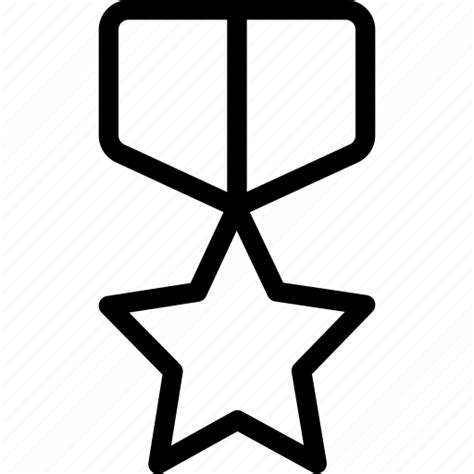 Star Medal Honor Emblem Icon Download On Iconfinder
