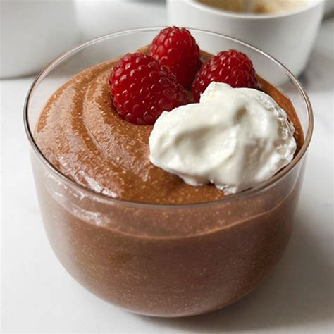 Chocolate Whipped Cottage Cheese Mousse