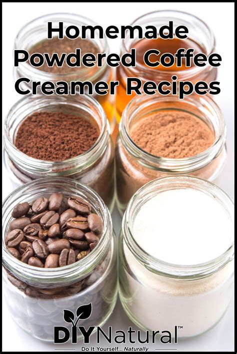 Homemade Powdered Coffee Creamer Recipes 13 Great Flavors