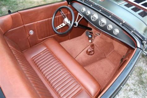 Hot Rod And Custom Car Interiors Show Quality Leather Upholstery