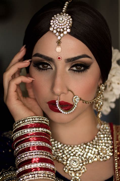 Traditional South Asian Bridal Hair And Makeup Faye Smith Agency