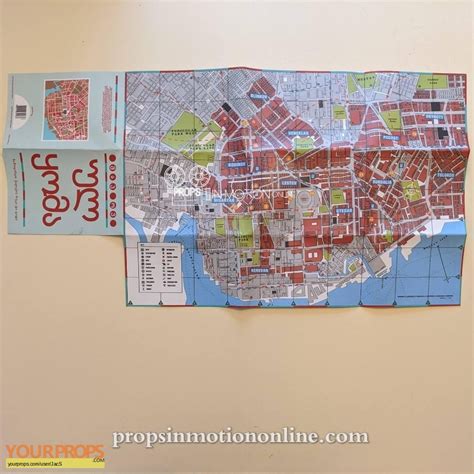The City And The City Tv 2018 Ul Qoma Map Original Tv Series Prop