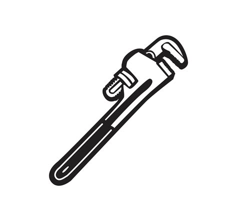 Plumbing Wrench Svg Svg Cut File Car Decal Svg Instant Download