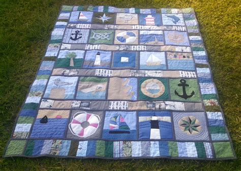 Looking forward to the beautiful tablescapes linked for this week's tablescape thursday! ProsperityStuff Quilts: Joanna's Nautical Quilt