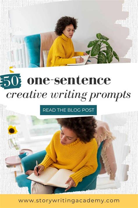 50 Creative One Sentence Writing Prompts That Make You Want To Write