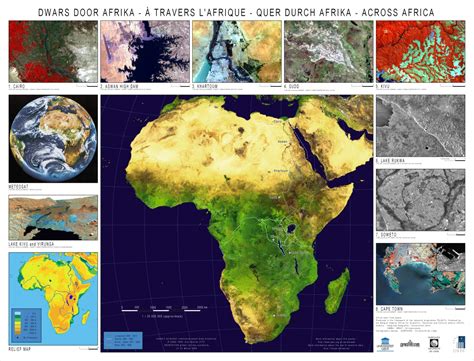 Posters Fascinating World Transects Seen From Space
