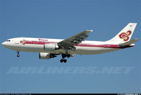 Airbus A300b4 605r Thai Airways International Aviation Photo