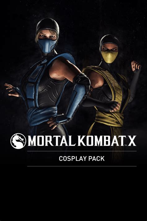 mortal kombat x cosplay pack promo art ads magazines advertisements mobygames