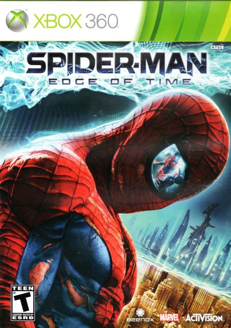 Spider Man Edge Of Time 2011 Xbox 360 Box Cover Art