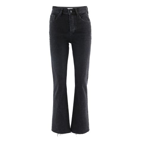 Anine Bing Lara Jeans In Black Tie Modesens Lara Jean Capsule