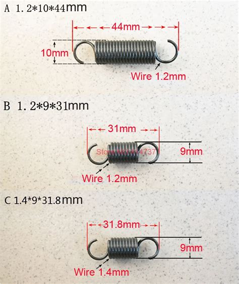 02mm Wire Micro Small Tension Spring Extension Springs The Most