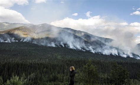 Bc Wildfire Service Says 19 Fires Burn Together To Create Largest