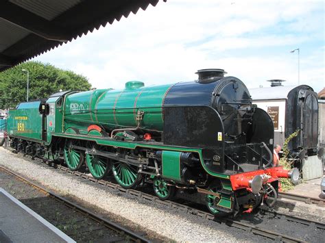 Southern Railway Uk Eastleigh Railway Works 4 6 0 Class Ln Steam