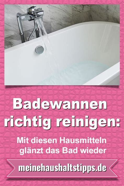 Badewanne und fliesen glänzend mit abperleffekt. Badewannen richtig reinigen: Mit diesen Hausmitteln glänzt ...