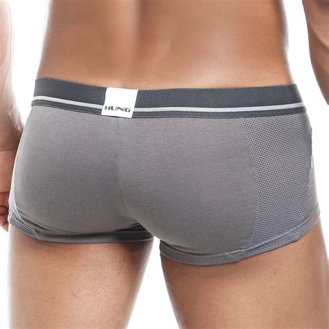 Mens Clash Trunk Underpants Soft Pouch Enhancing Sheer Boxer Etsy