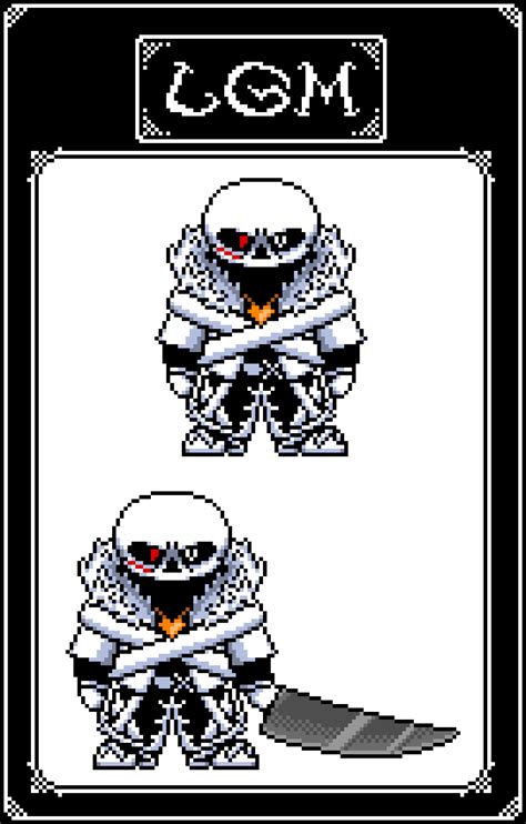 Crosssans Battle Sprites Outdated By Calciuzone On Deviantart