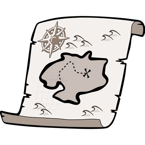 Treasure Map Png Svg Clip Art For Web Download Clip Art Png Icon Arts