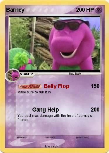 Pokémon Barney 952 952 Belly Flop My Pokemon Card