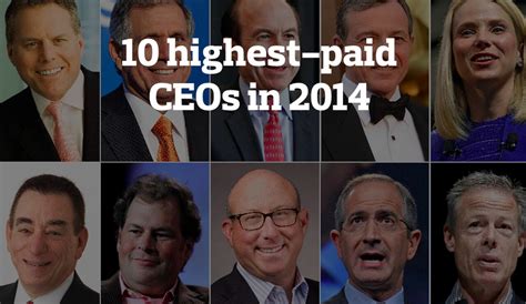 10 Highest Paid Ceos In 2014