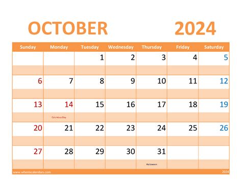 October 2024 Calendar Printable With Lines Monthly Calendar