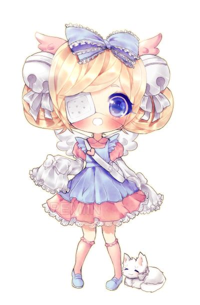 Chibi Style 2 Commission For Jigsu Ann Shes So Cute The Dress