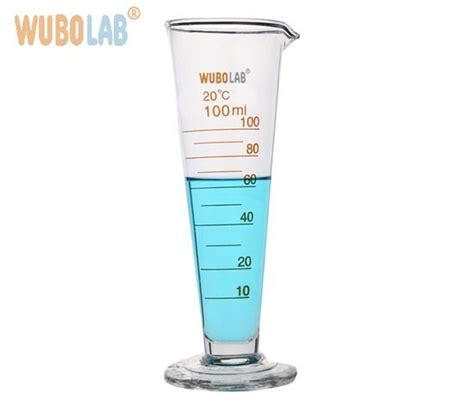 Conical Measuring Beakers Graduated Glass Conical Measuring Cup