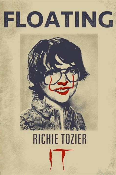 richie tozier from it horror posters missing posters horror picture show