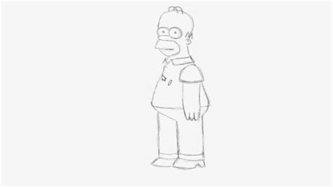 11th Drawing Homer Simpson Full Body Simpsons Hd Youtube