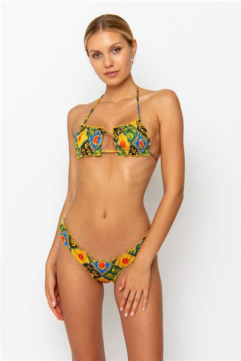 Esmee Baroque Halter Bikini Top Shopperboard