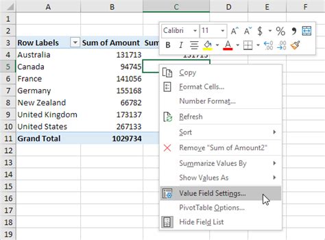 Pivot table value field settings. Multi-level Pivot Table in Excel - Easy Excel Tutorial