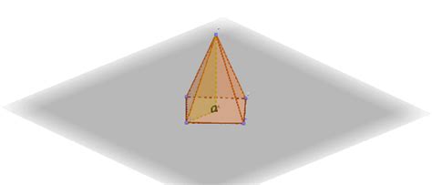 Pythagore Dans Une Pyramide à Base Carré Geogebra