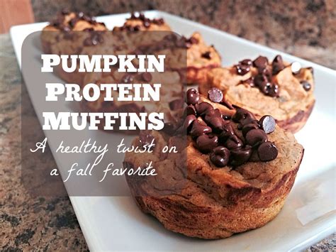 Pumpkin Protein Muffins — According To D